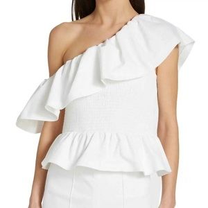 Cinq A Sept Women's One-Shoulder Top - XS